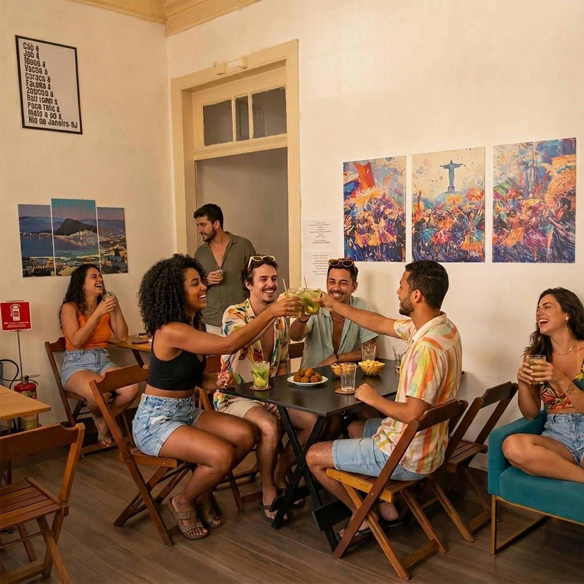 Rio Vibes Hostel - Hostel Na Gloria, Ac, Social Vibe & Proximo A Lapa - Rio de Janeiro